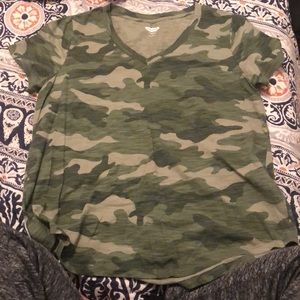 Old Navy S Green Camo